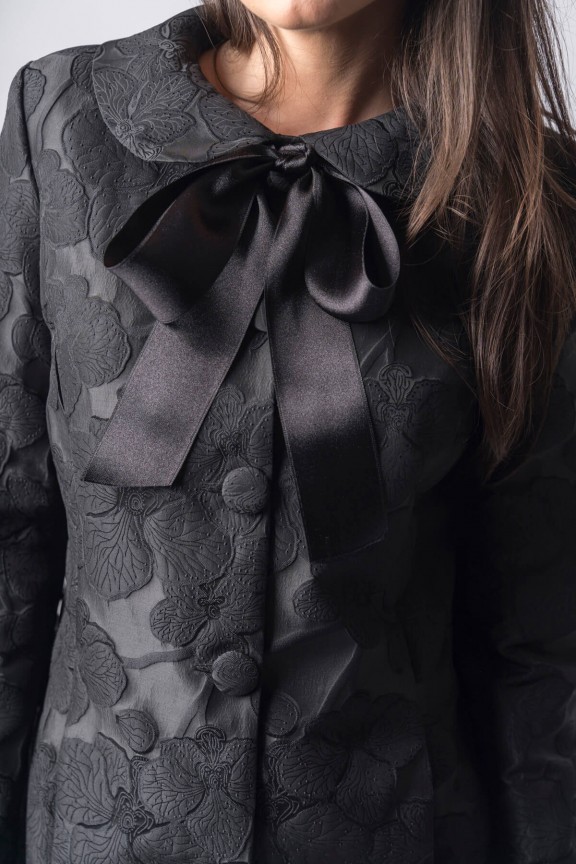 Ava Brocade Coat