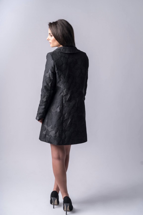 Ava Brocade Coat