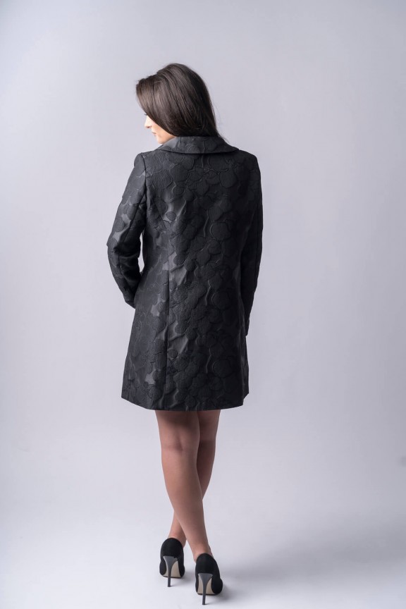 Ava Brocade Coat