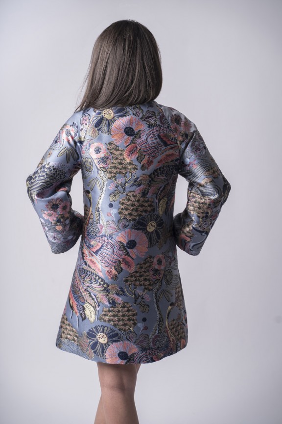 Amélie Brocade Coat